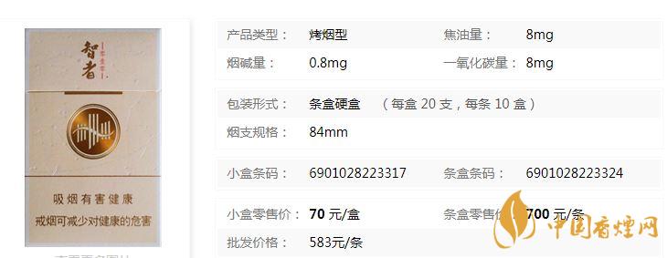 黃山智者多少錢一包價(jià)格？黃山智者香煙價(jià)格一覽